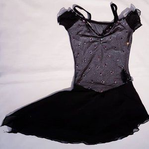 Skating/Dance Dress with Embellishments